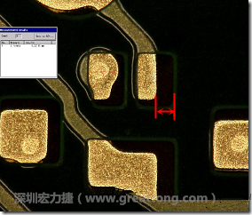 其他零件的防焊層印刷偏移，造成焊墊大小不一的現(xiàn)象。