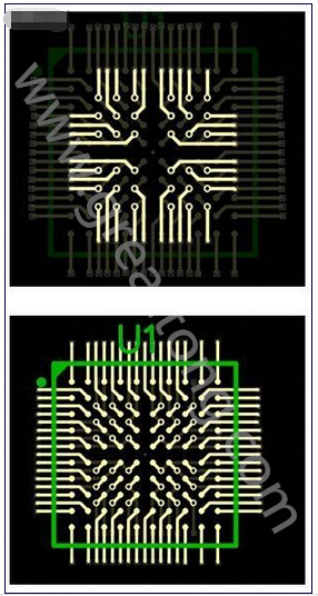 如何布線不同的BGA圈，從最外層開(kāi)始，直到中心-深圳宏力捷